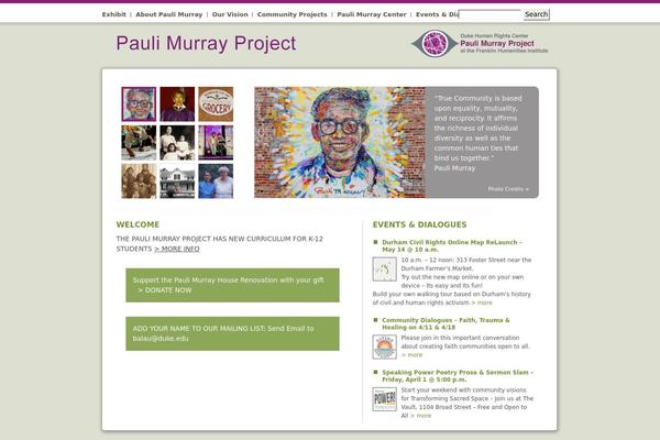 paulimurrayproject.org site used BlackWell