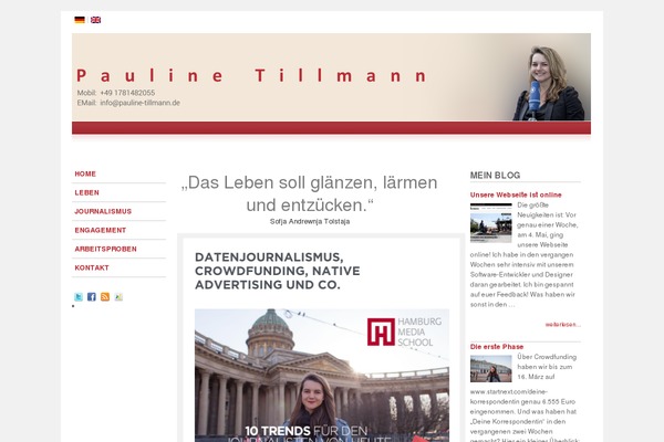 pauline-tillmann.de site used Pauline2010