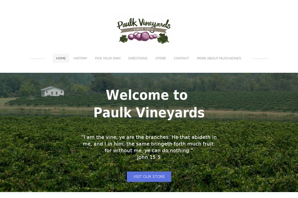 paulkvineyards.com site used Veggie