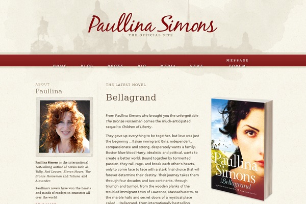 paullinasimons.com site used Simons