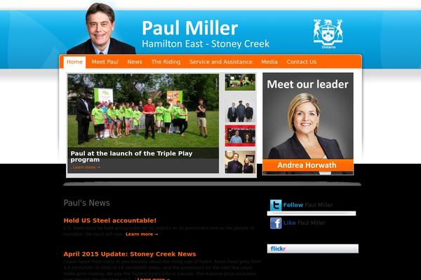 paulmiller.ca site used Paulmiller.ca