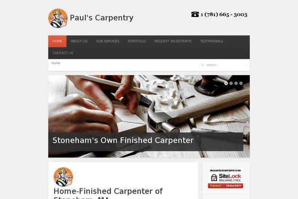 paulmorsecarpentry.com site used Avenue