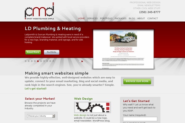 Site using Bbpowerpack plugin