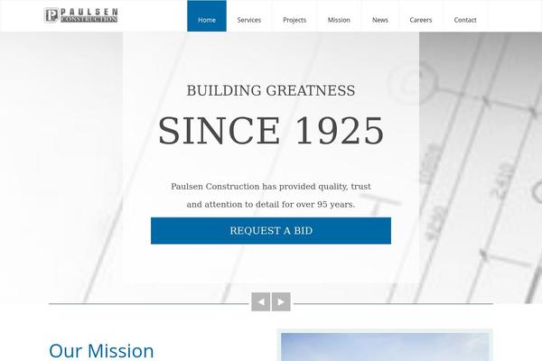 paulsenconstruction.com site used Paulsen