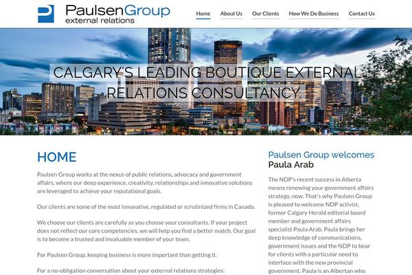 paulsengroup.ca site used Paulsen_group