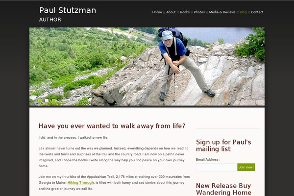 paulstutzman.com site used Gratitude