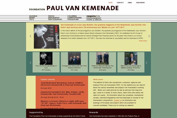 paulvankemenade.com site used Paulvankemenade