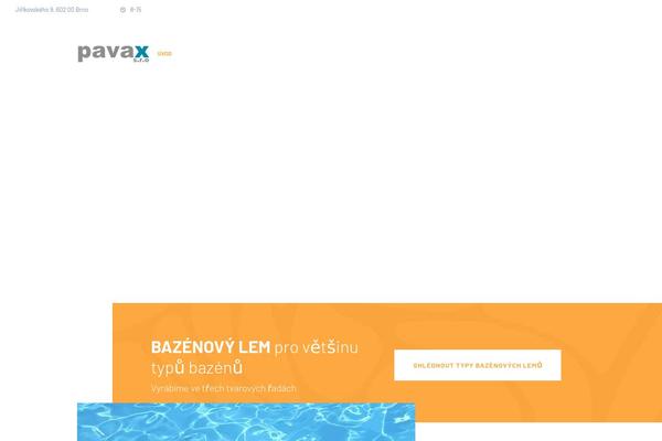 pavax.cz site used Poolservices
