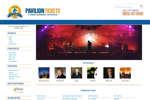 pavilion-tickets.com site used Tsb-blue01