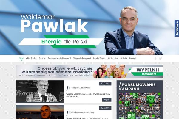 pawlak.pl site used Wpawlak