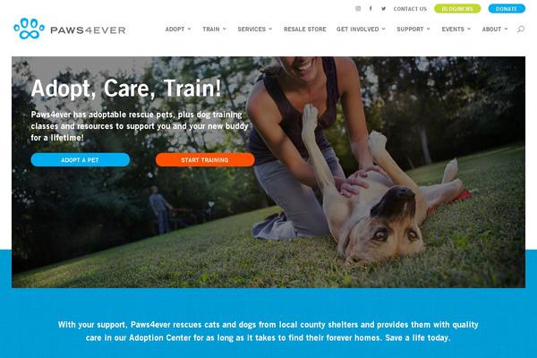 paws4ever.org site used Paws4ever