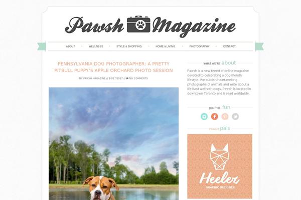 pawsh-magazine.com site used Maggie