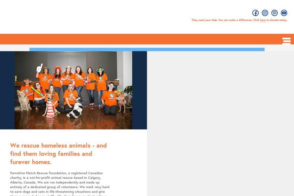 pawsitivematch.org site used Pawsitive_match_new