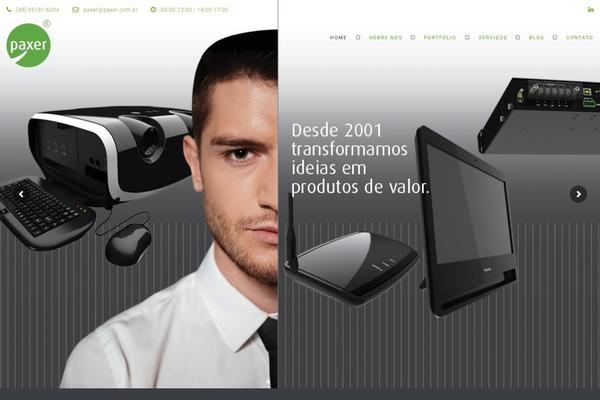 Archi theme site design template sample