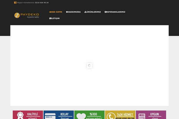 Furnicom theme site design template sample