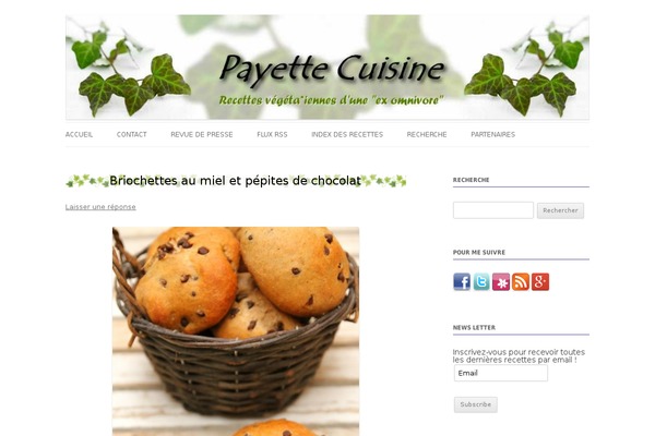 payettecuisine.fr site used Payette2013