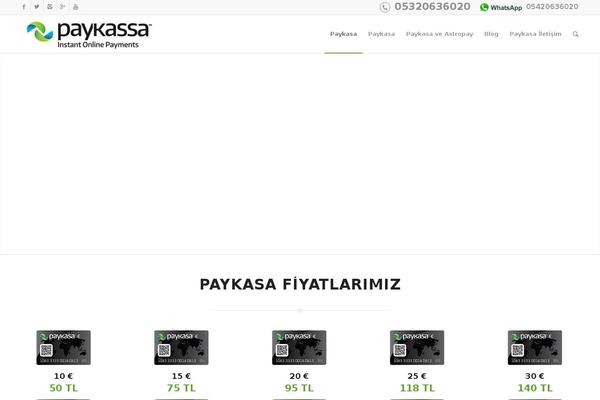 Enfold theme site design template sample