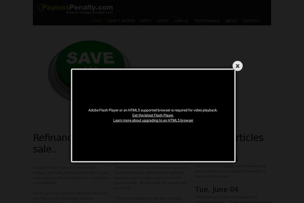 paylesspenalty.com site used Theme1302