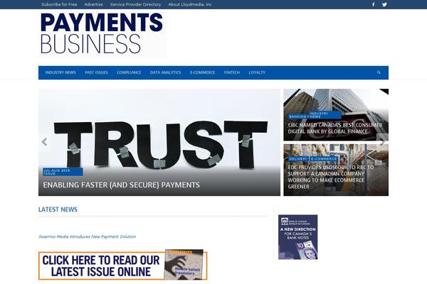 paymentsbusiness.ca site used NEUE
