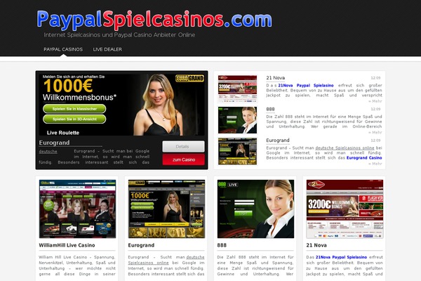 paypalspielcasinos.com site used Strategy