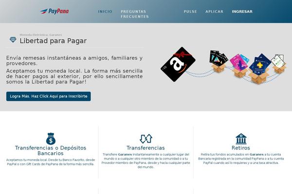 paypana.com site used Paypana