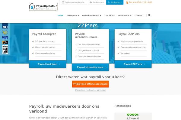 payrollplaats.nl site used Payrollplaats