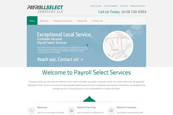payrollselectservices.com site used Payrollselect