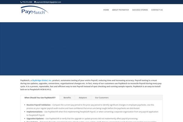 Divi Child theme site design template sample