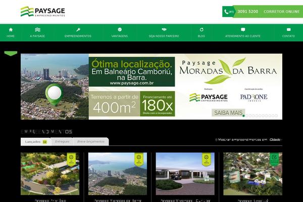 paysage.com.br site used Paysage-flat