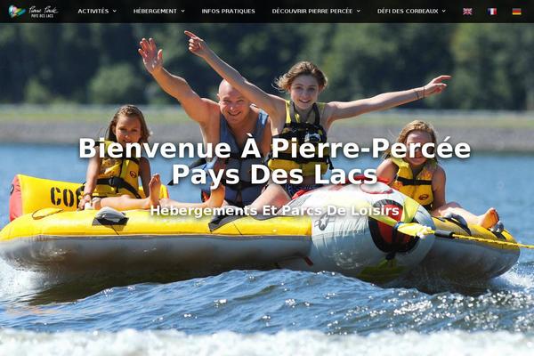 paysdeslacs.com site used Pierre-percee