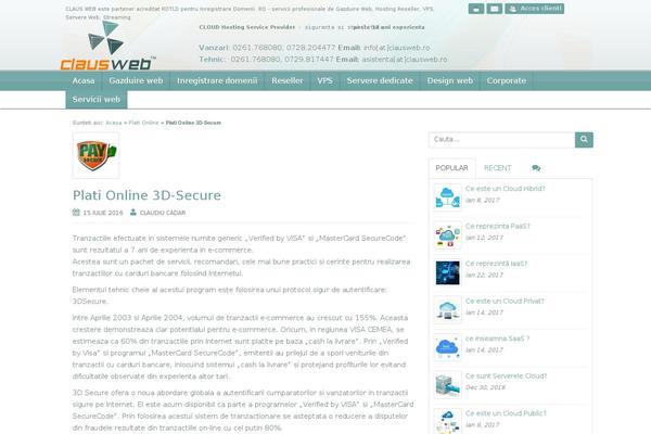 paysecure.ro site used Clausweb