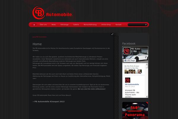 Boooster theme site design template sample