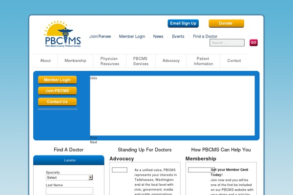 pbcms.org site used Pbcms-theme
