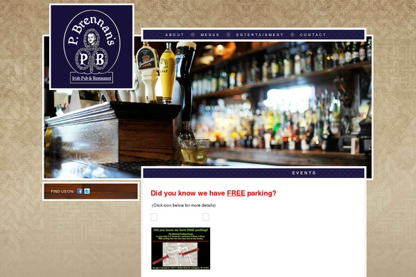 pbrennans.com site used Pbrennans