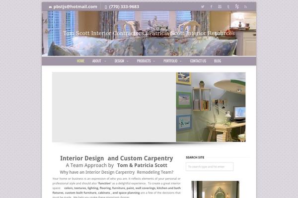 Creativo theme site design template sample