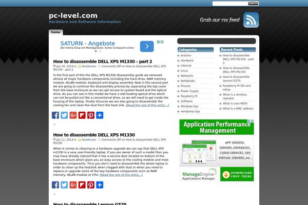 StudioPress theme site design template sample