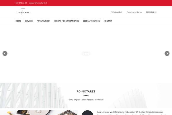 pc-notarzt.ch site used Pc-notarzt