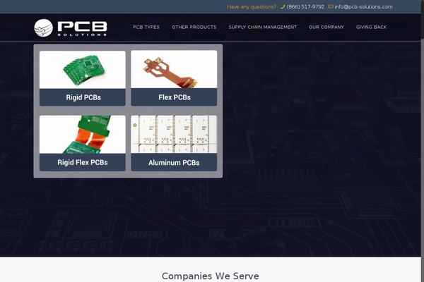 pcb-solutions.com site used Pcbsolutions