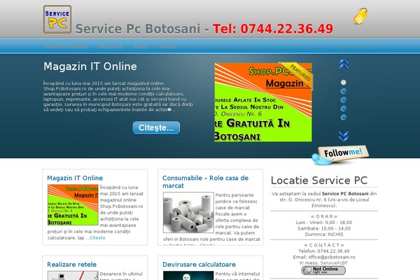 pcbotosani.ro site used Blinky