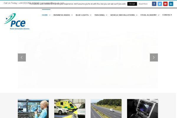 Site using WP Accessibility plugin