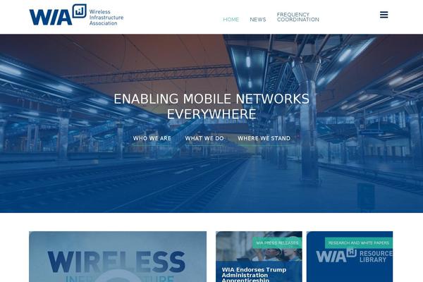 pcia.com site used Wia_theme