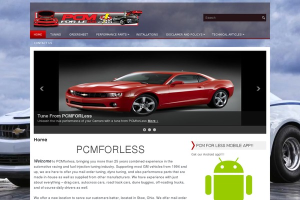 pcmforless.com site used Carspark