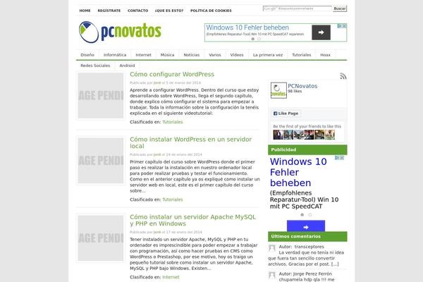 pcnovatos.com site used Pcnovatos11