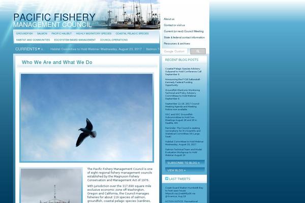 pfmc theme websites examples