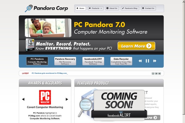 pcpandora.com site used Magzen
