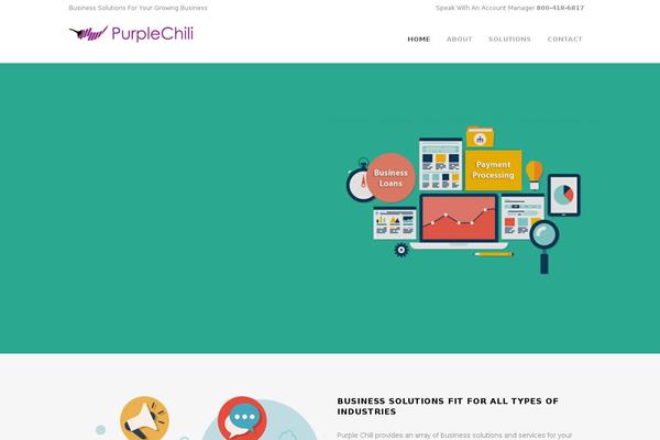Bridge theme site design template sample