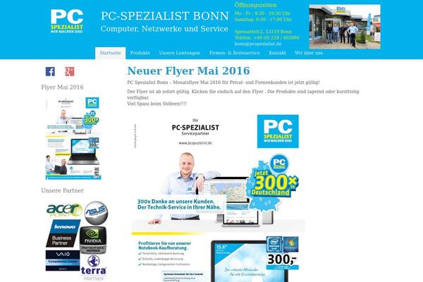 PCS_Aktuell theme websites examples