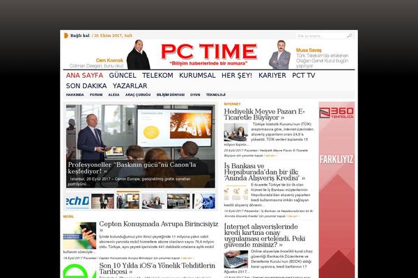 pctime.com.tr site used Pctime