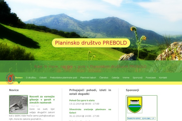 Twenty Twelve theme site design template sample