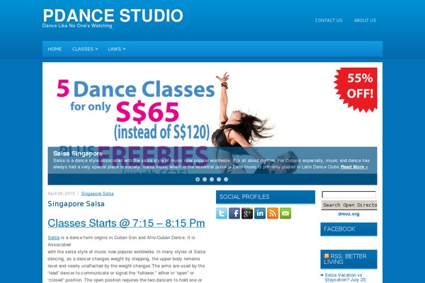 pdance.com site used Parad
